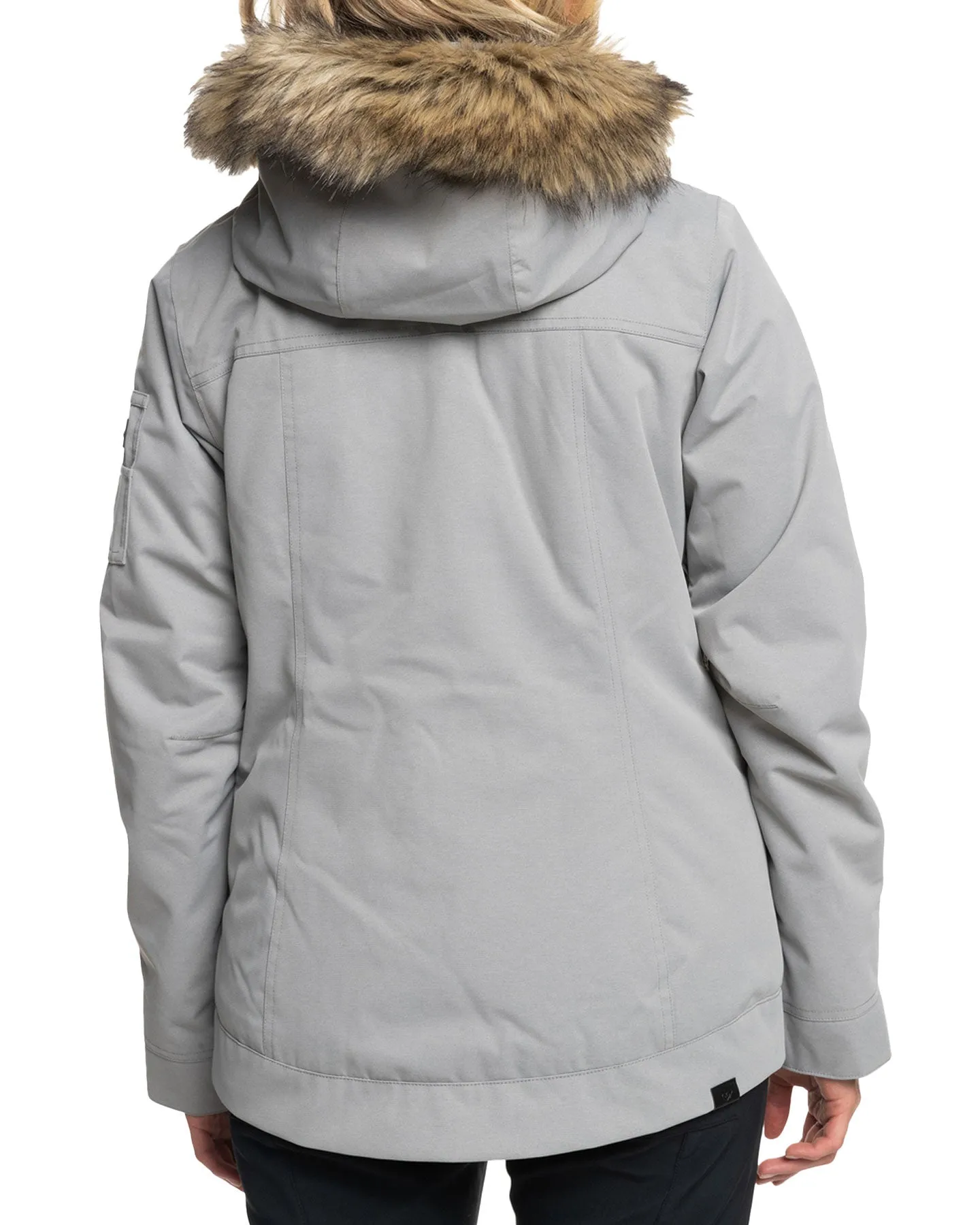 Roxy Women's Meade Technical Snow Jacket - Heather Grey