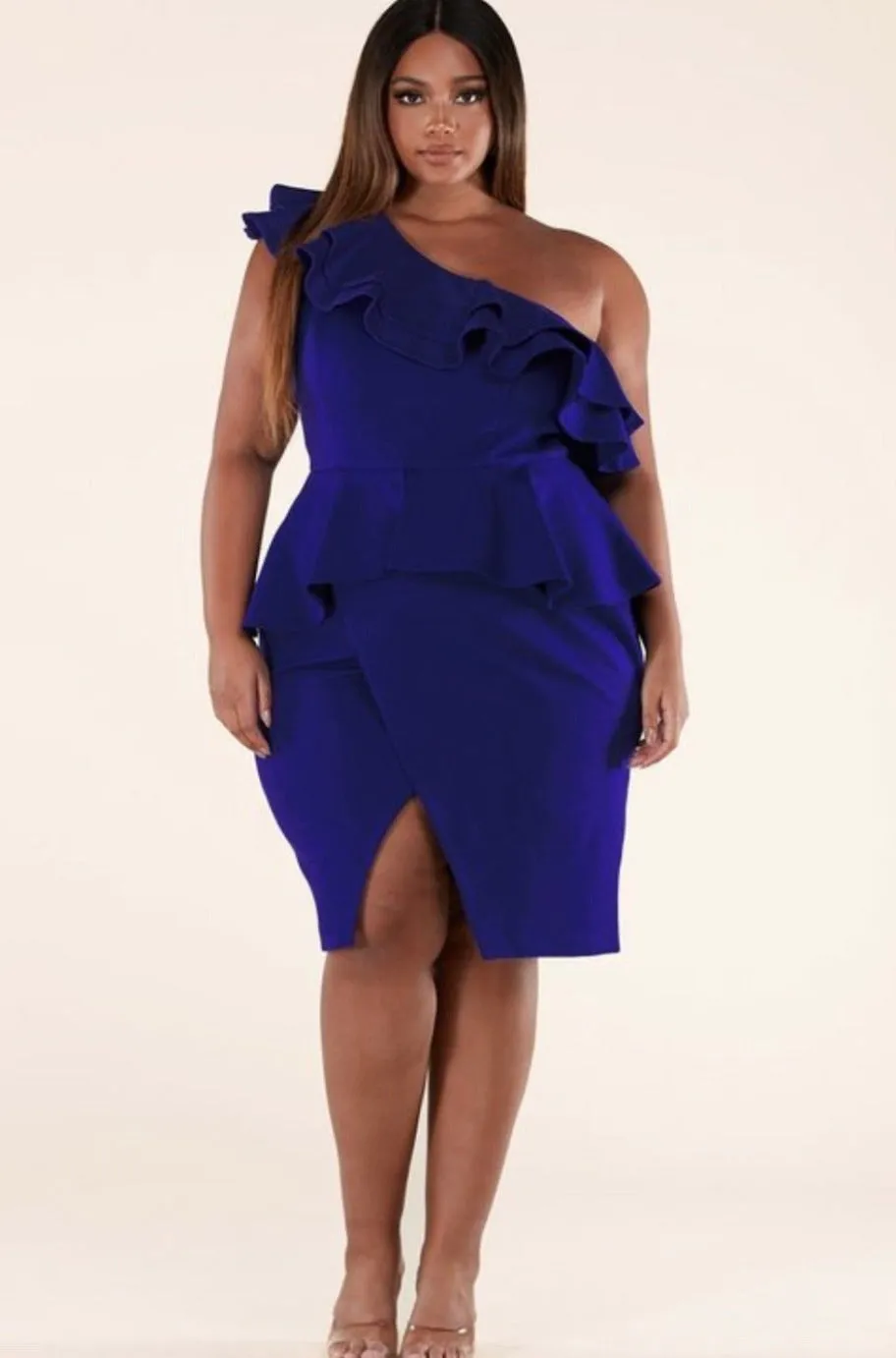 Royal Bodycon Dress