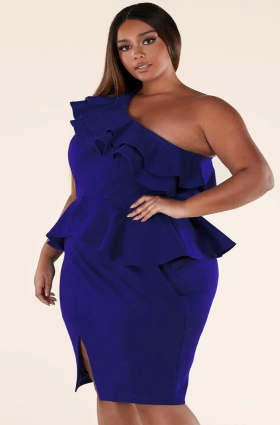 Royal Bodycon Dress
