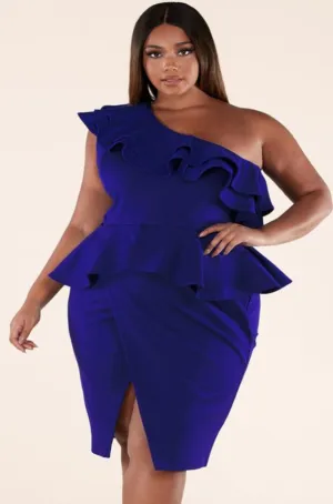 Royal Bodycon Dress
