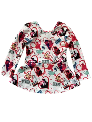 rts Office Romance Long Sleeve Peplum 12.9