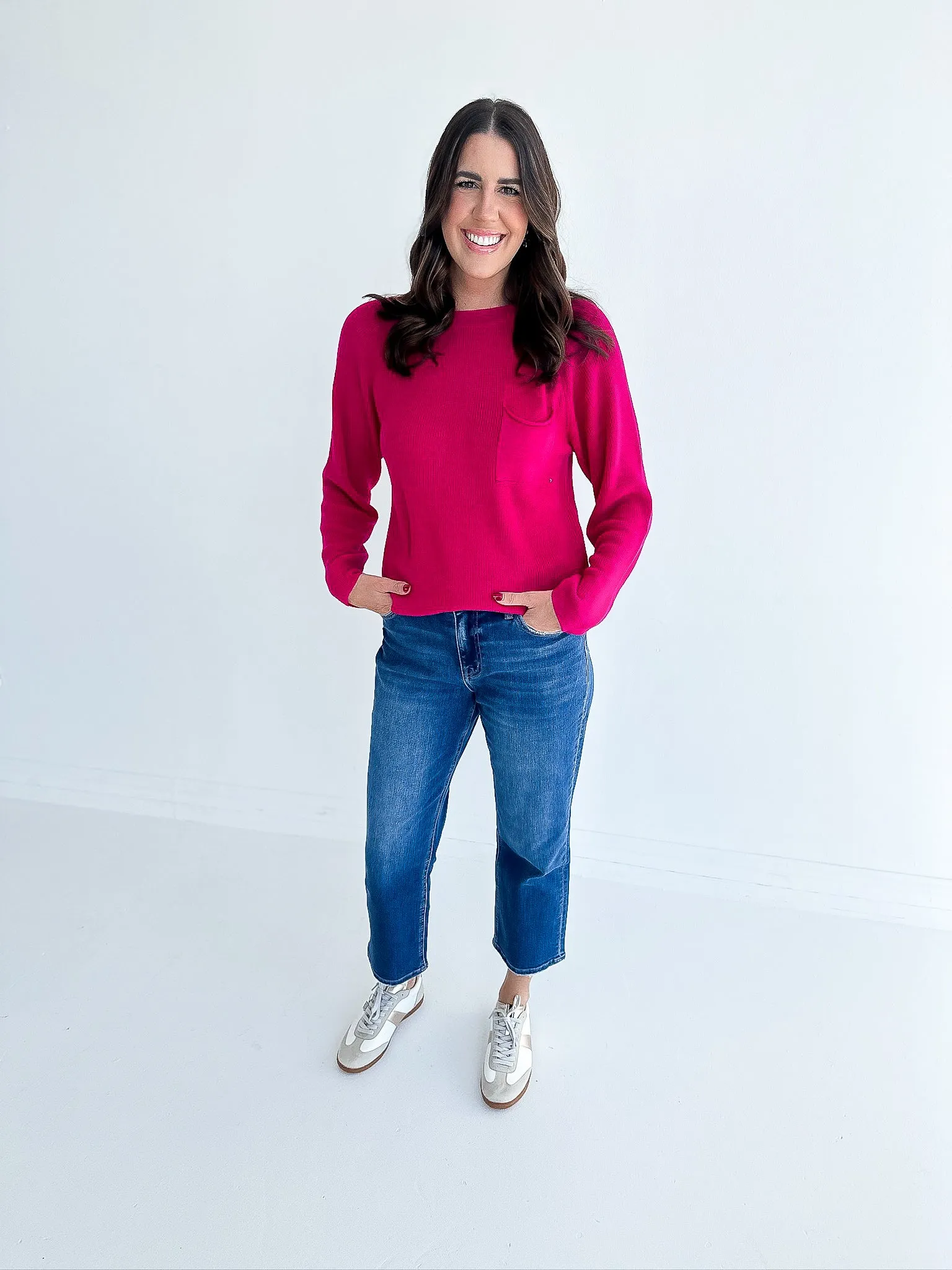 Ruby Ribbed Sweater