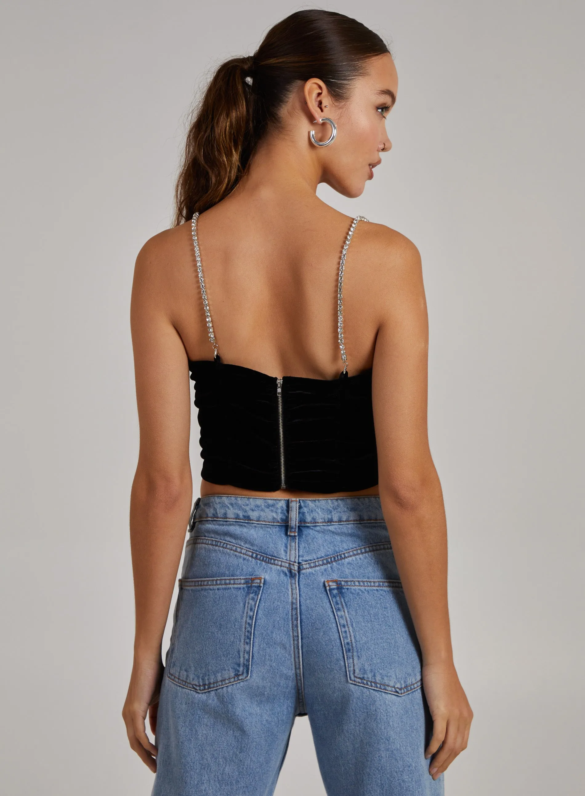 Ruched Crop Top