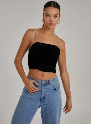 Ruched Crop Top