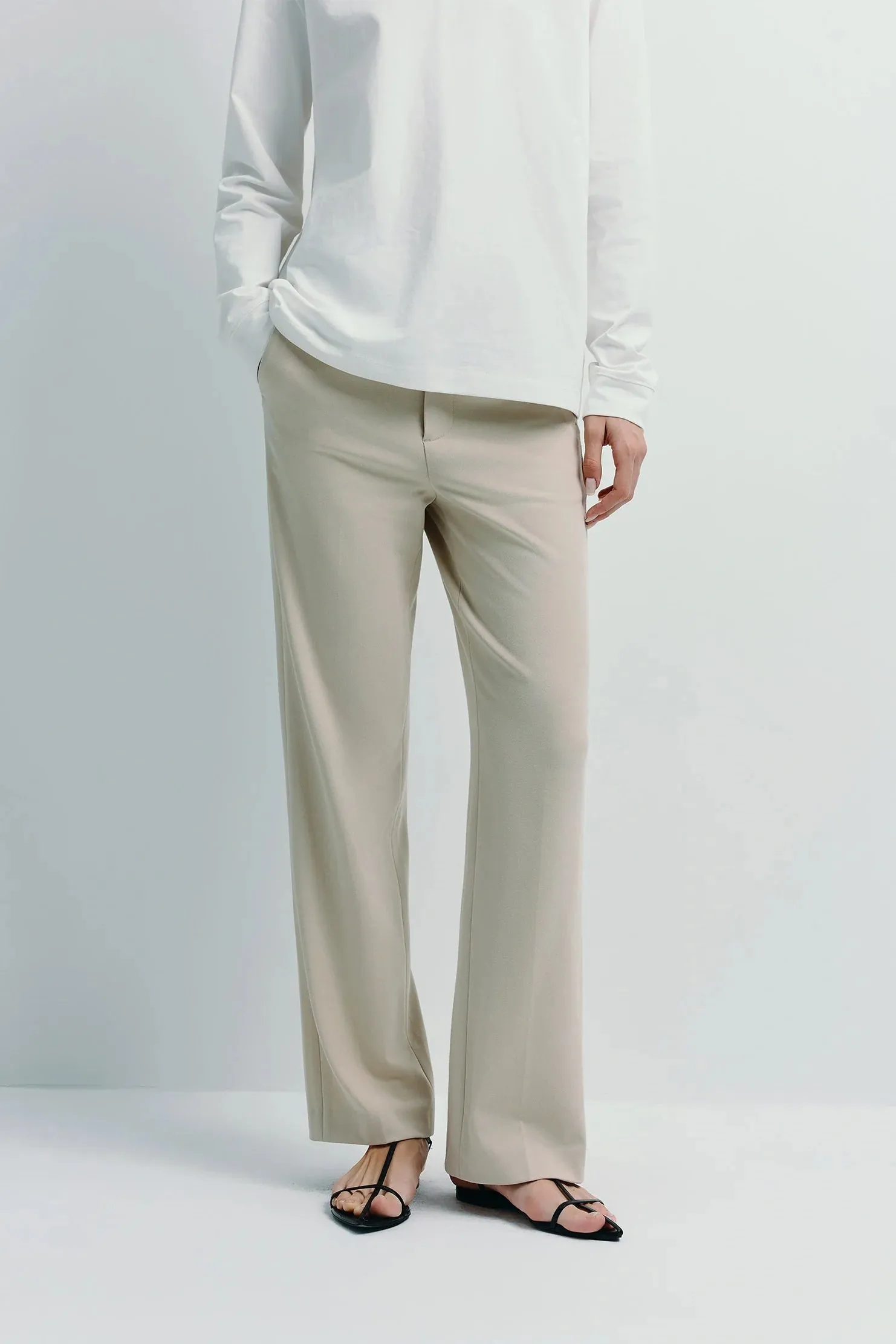 Rue Sophie Parker Pant in Oat