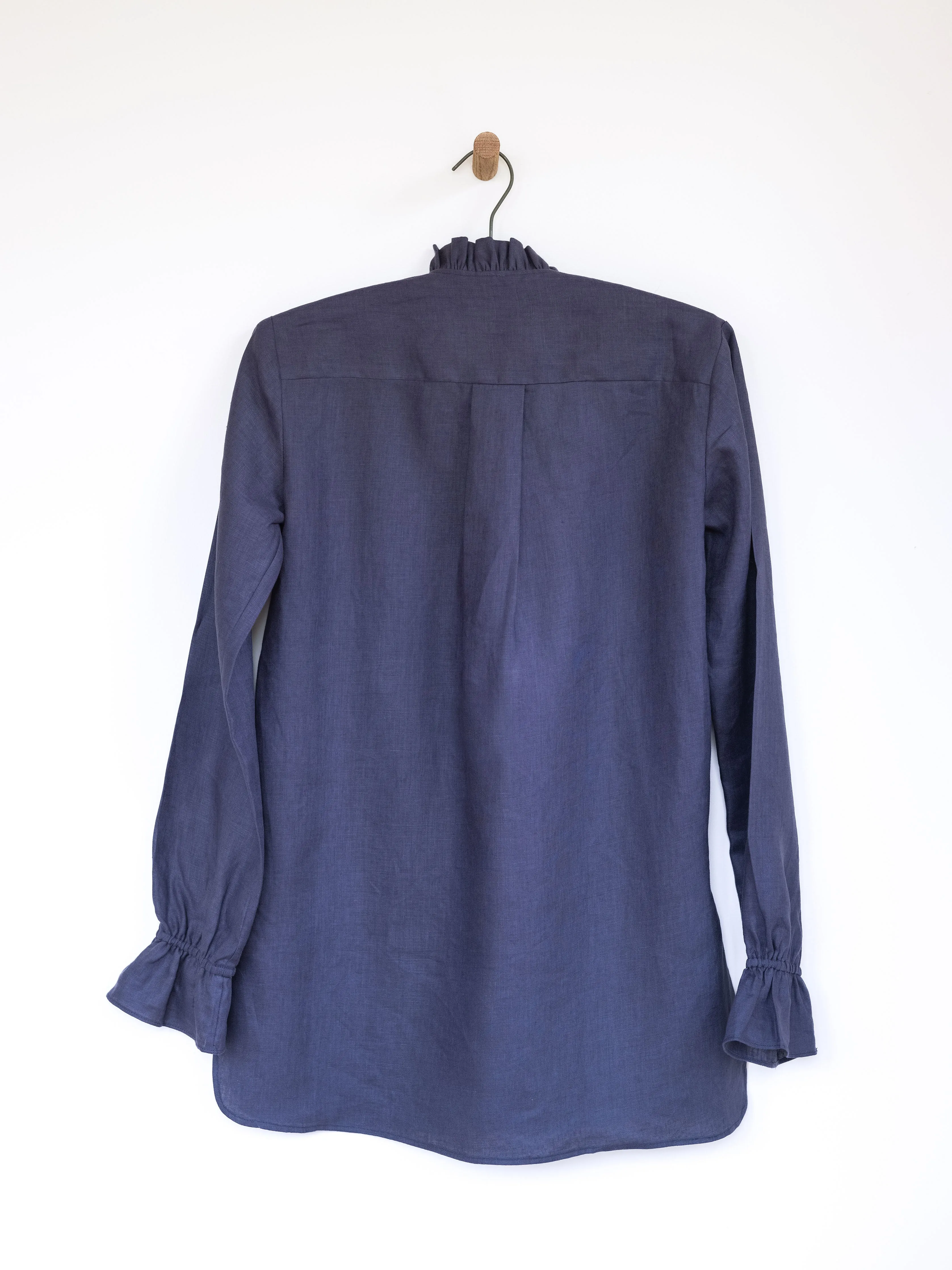 Ruffled Tunic in Linen