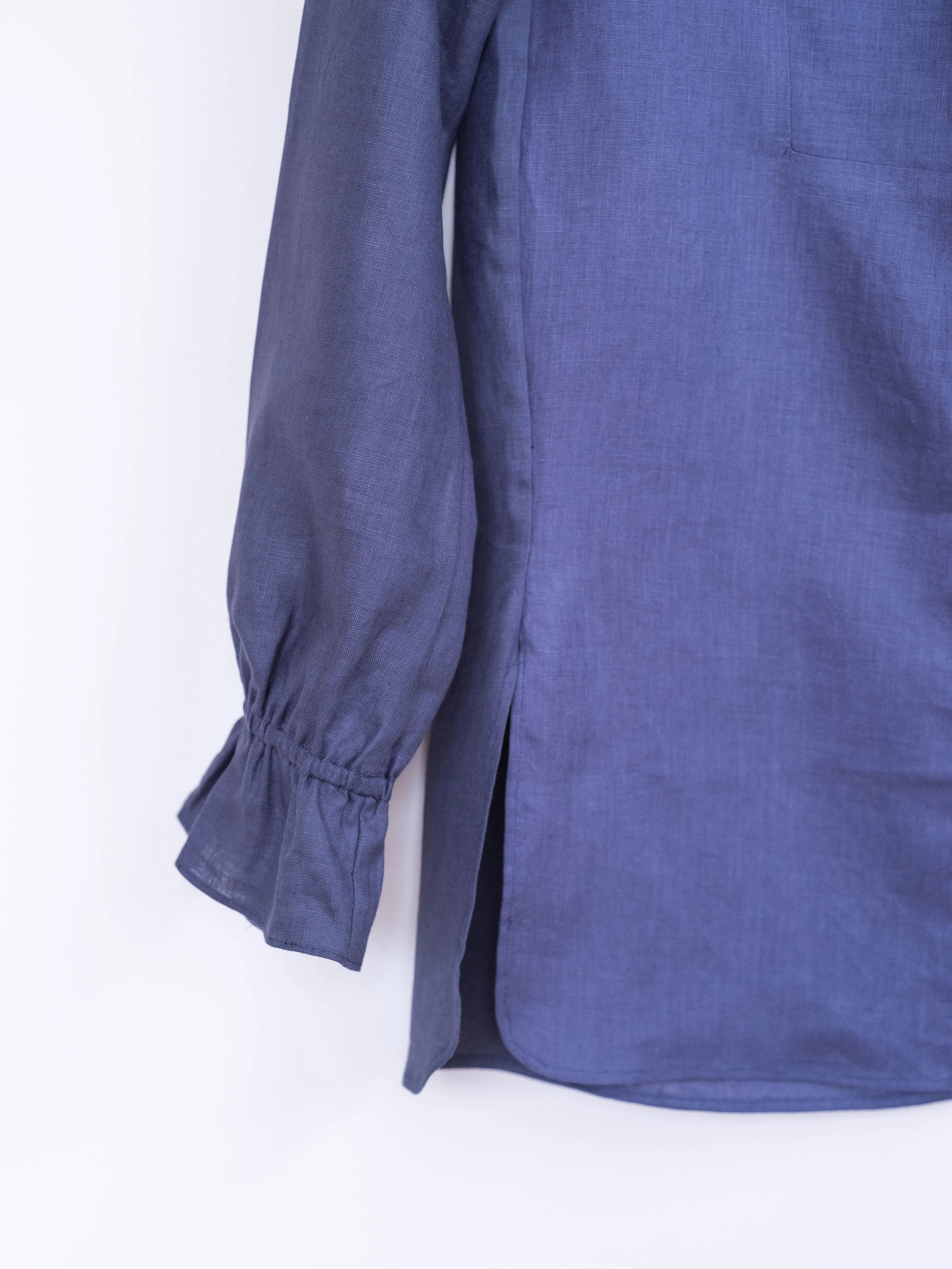 Ruffled Tunic in Linen