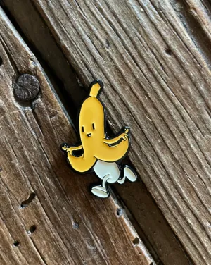 Running Banana Enamel Pin
