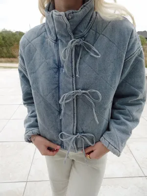 Rylan Denim Puffer