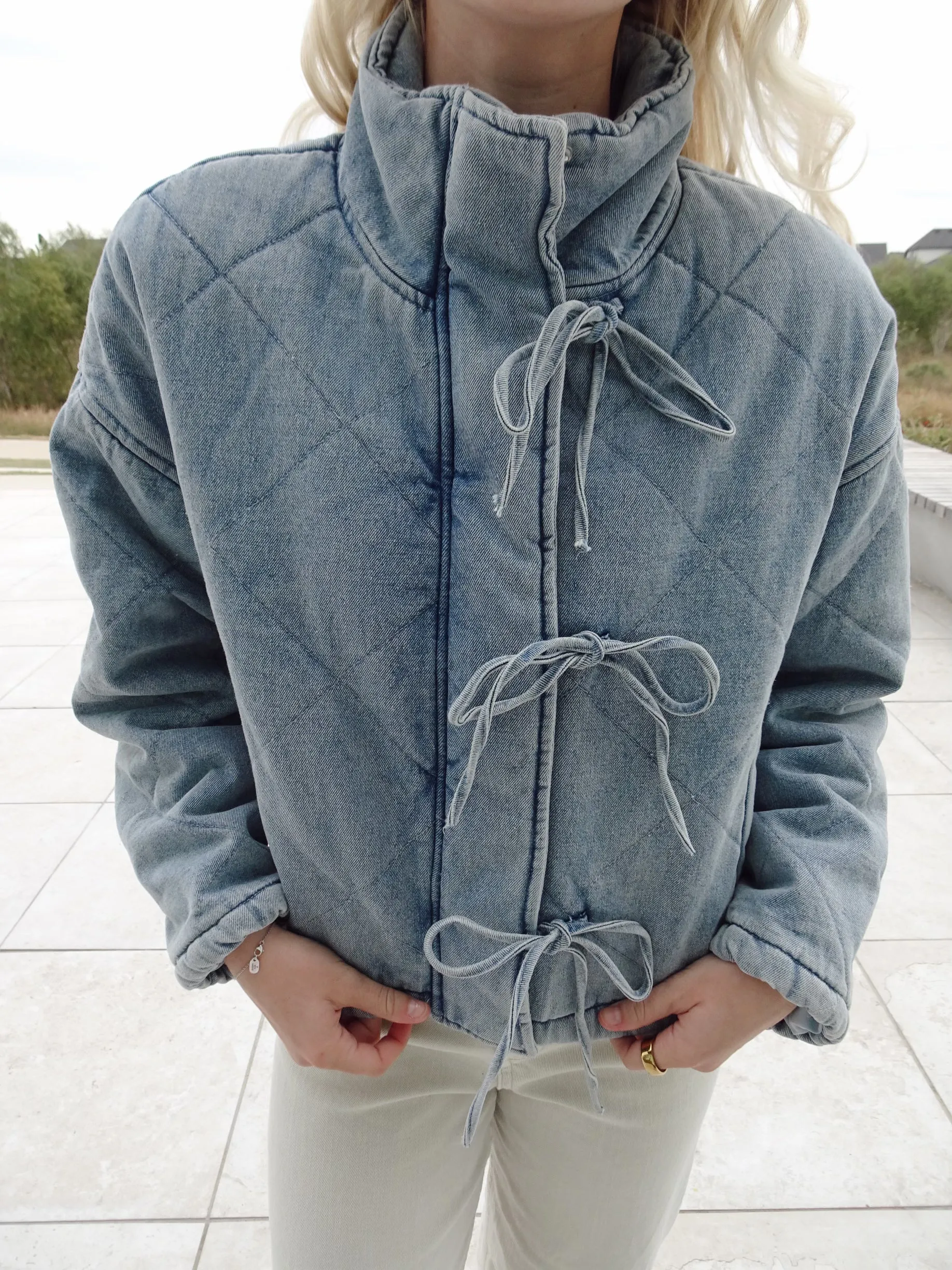 Rylan Denim Puffer