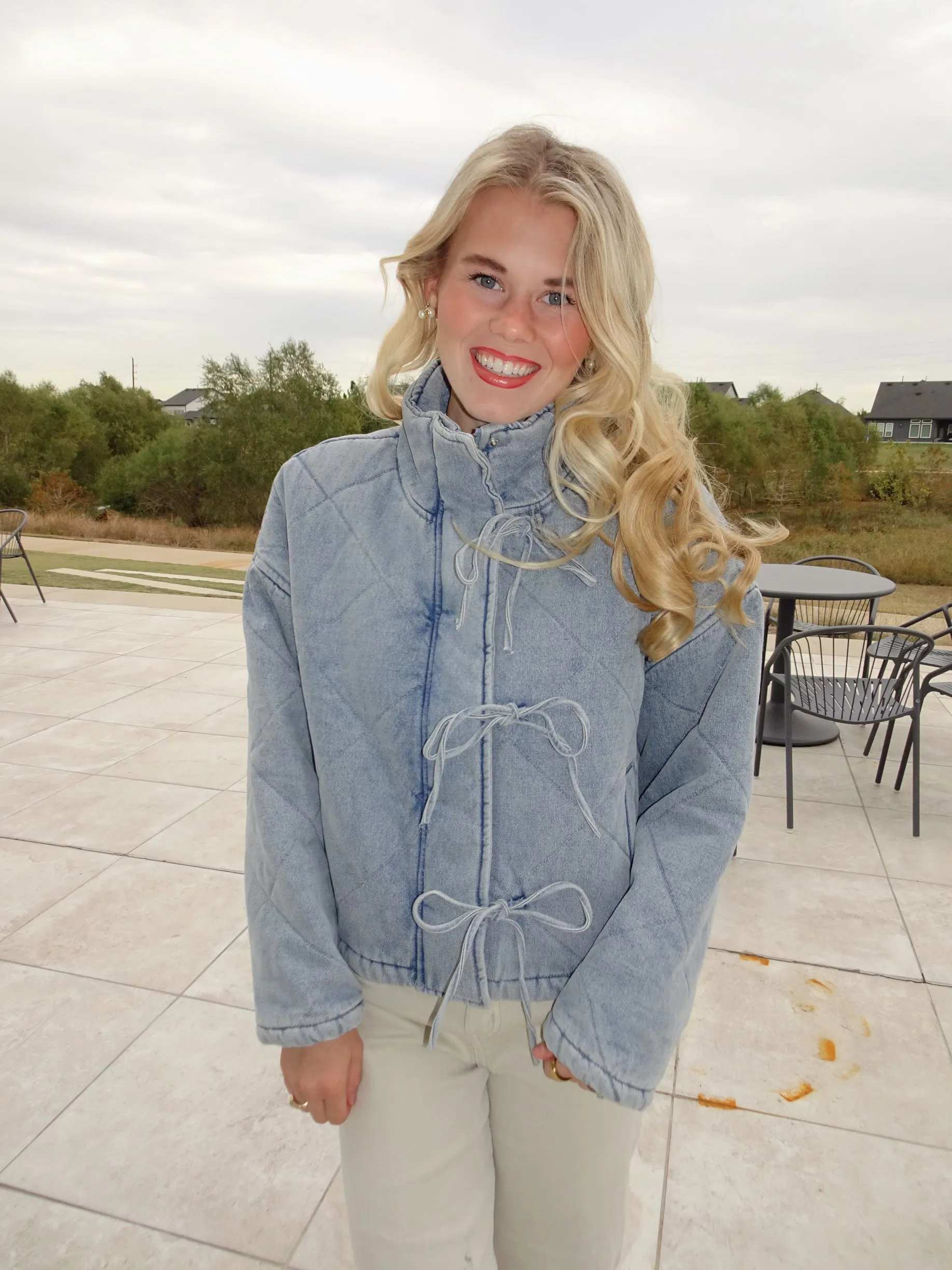 Rylan Denim Puffer
