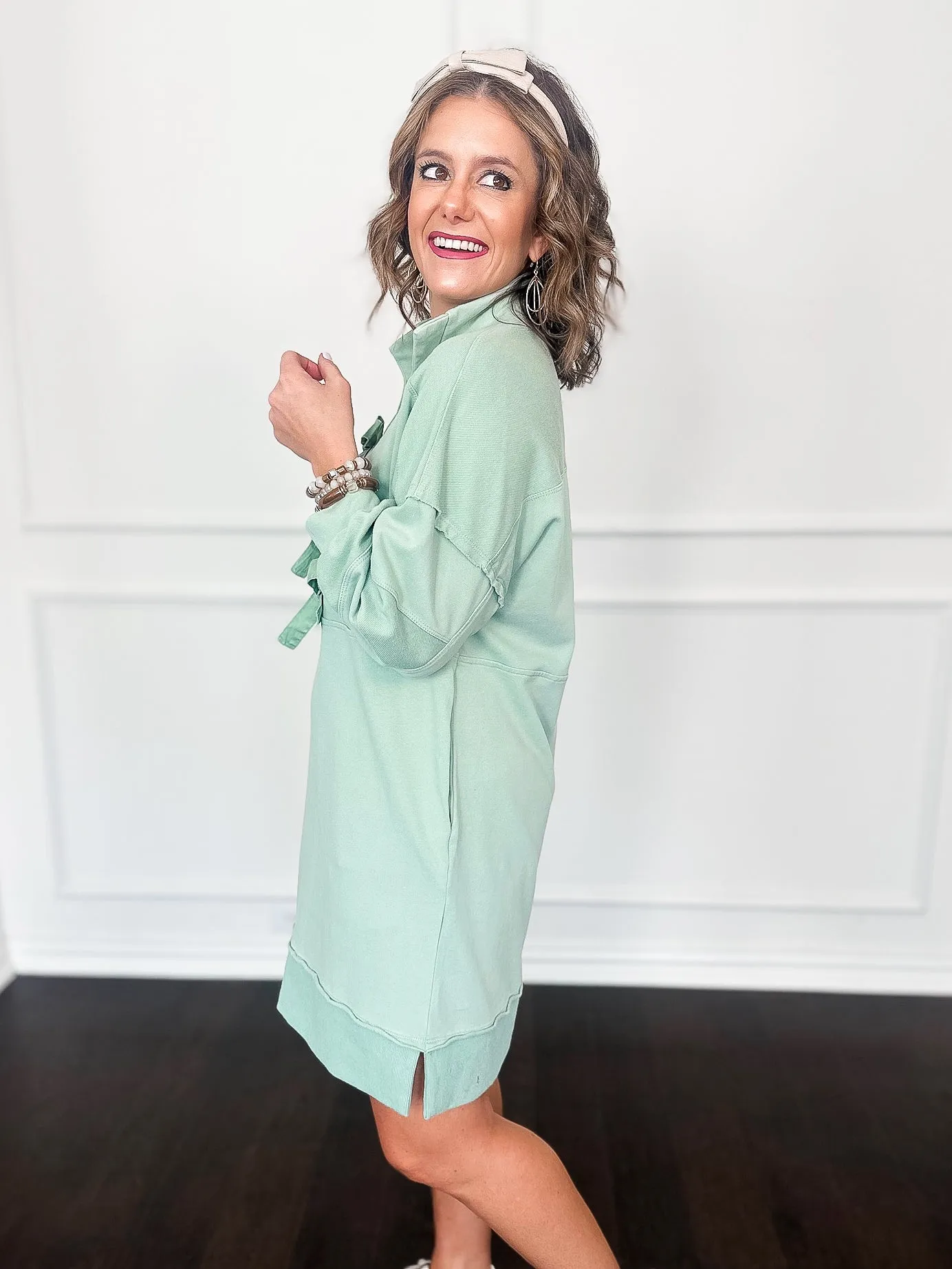 Sadie Sweet Bow-Tie Dress