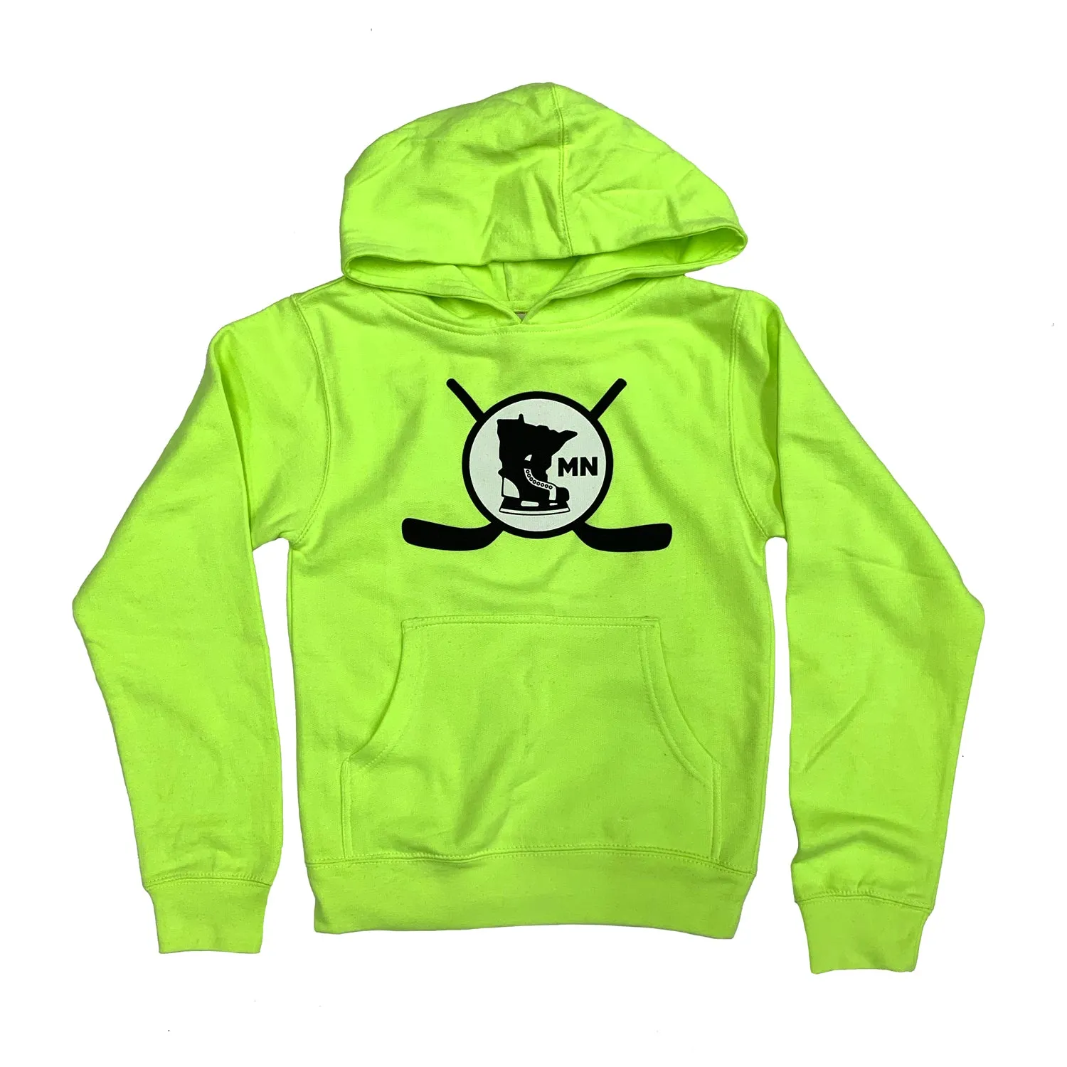 SAFETY YELLOW - YOUTH HOODIE