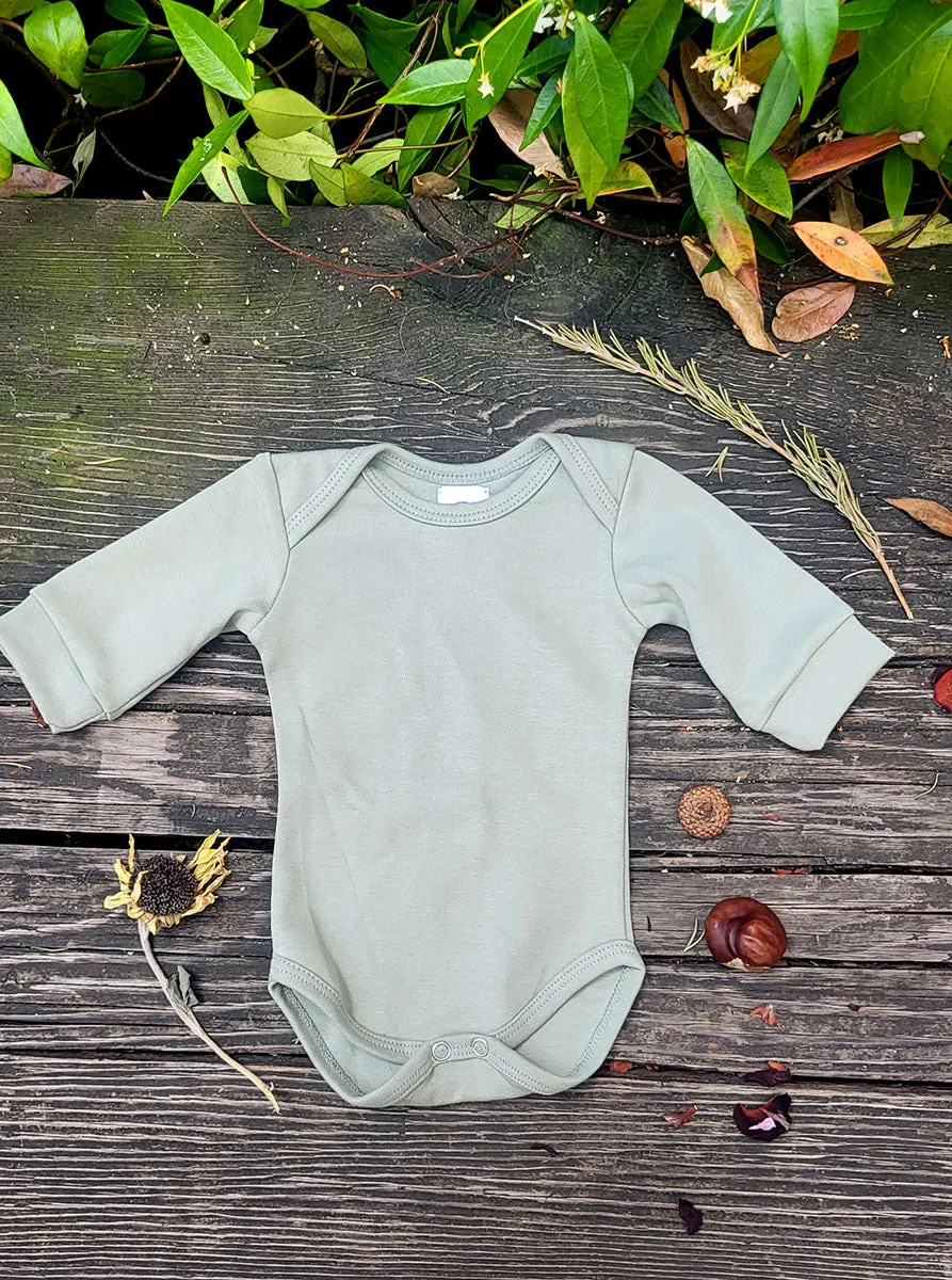 Sage Long Sleeve Onesie