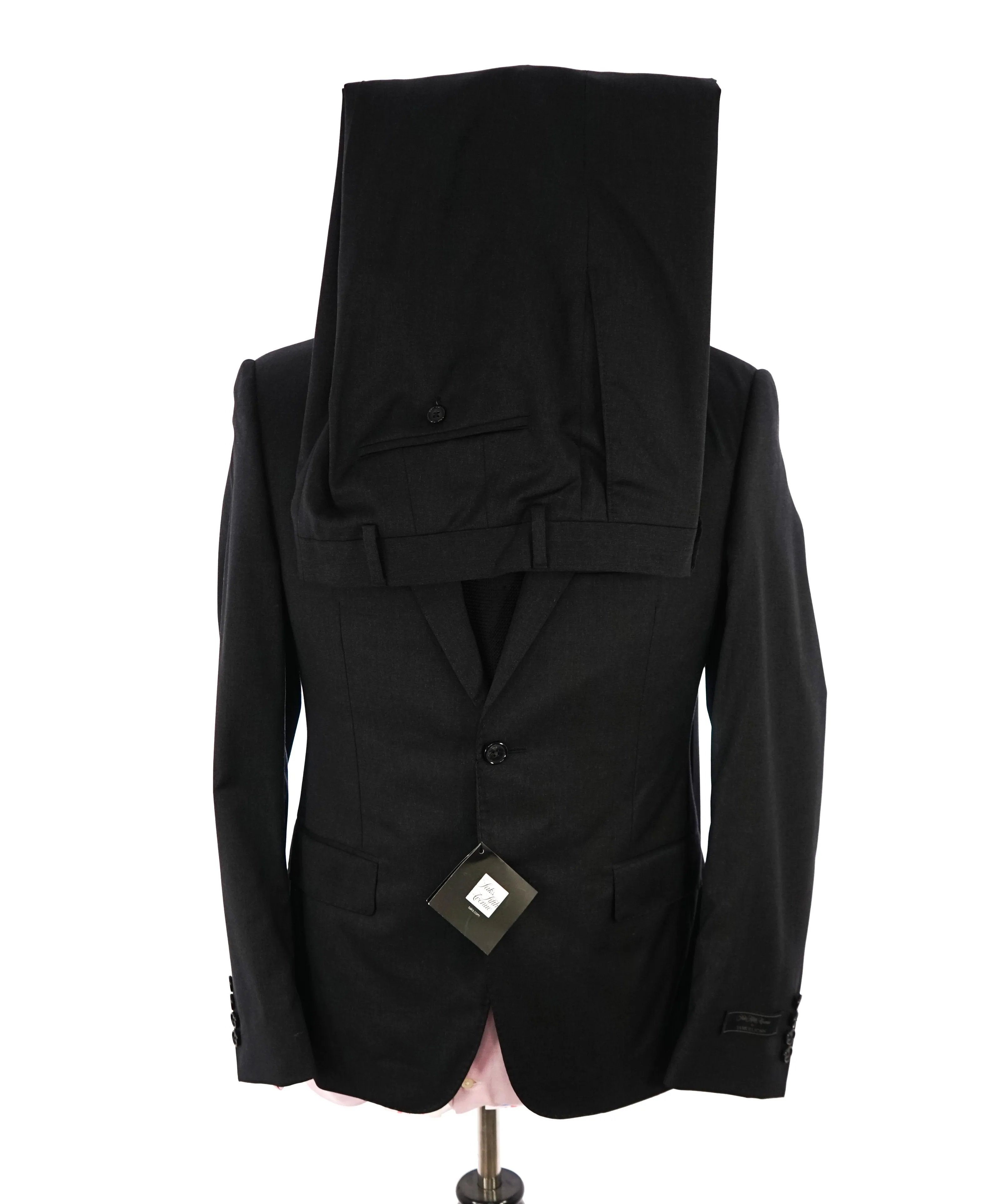 SAMUELSOHN - "REDA" Super 120's Performance Wool Charcoal Suit - 44S