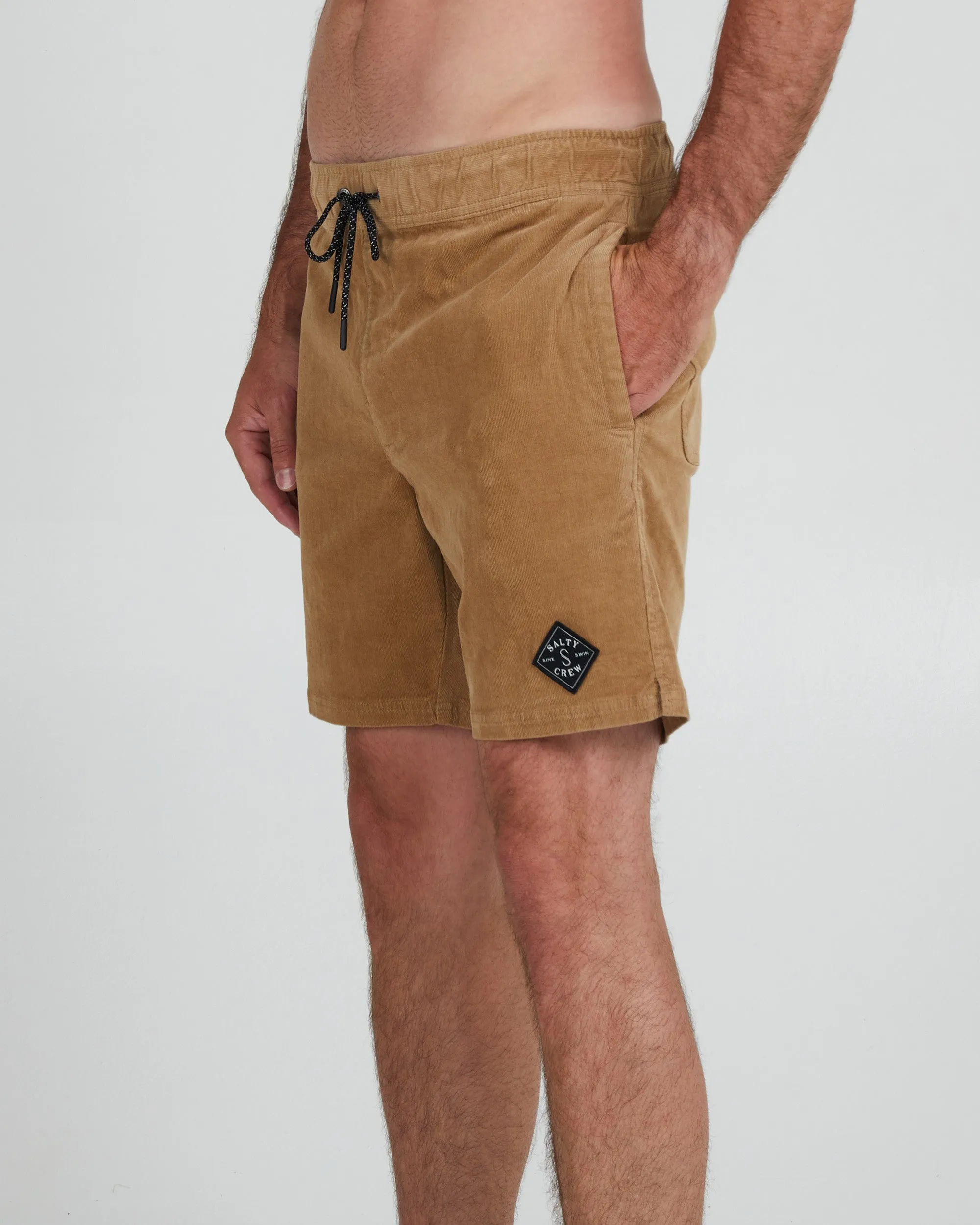SANDBAR CORDUROY ELASTIC SHORT - Workwear