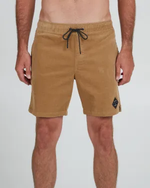 SANDBAR CORDUROY ELASTIC SHORT - Workwear