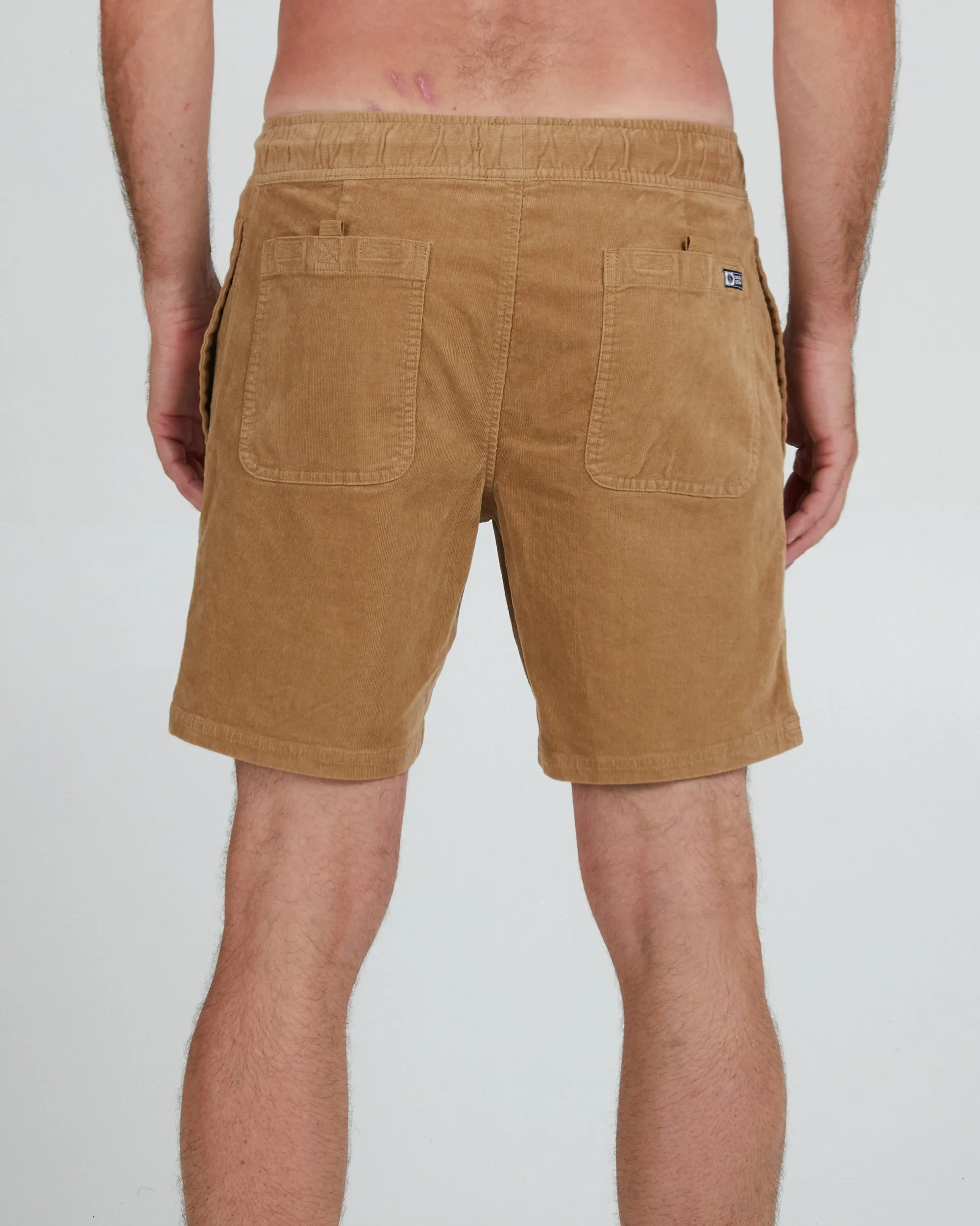 SANDBAR CORDUROY ELASTIC SHORT - Workwear