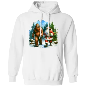 Santa & Sasquatch T-Shirts, Hoodies and Sweatshirts