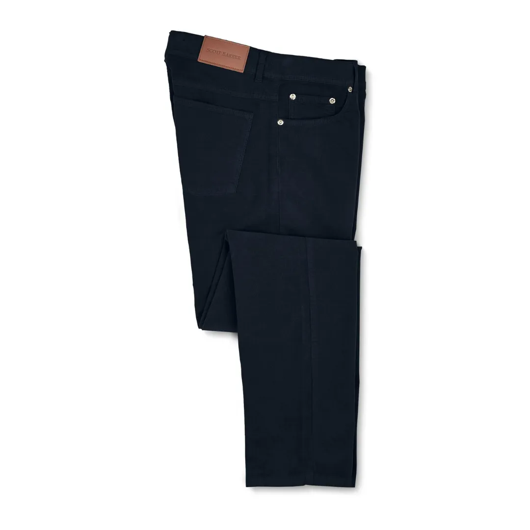 Scott Barber Corduroy Pants - Midnight