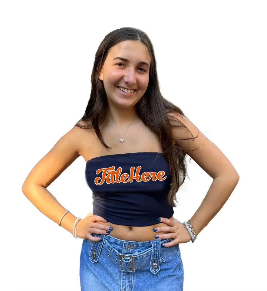 Script Tube Top