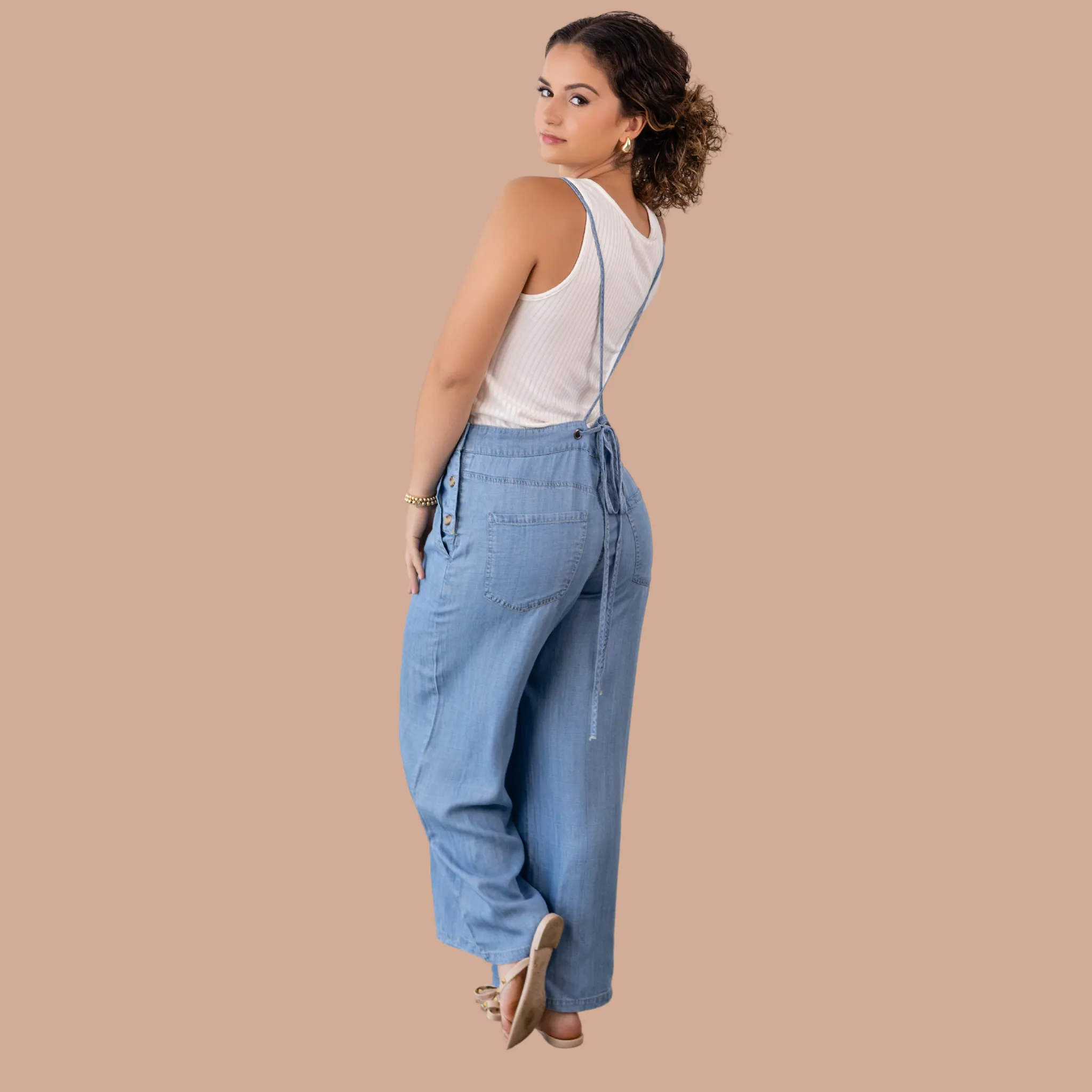 Seaside Denim Overalls