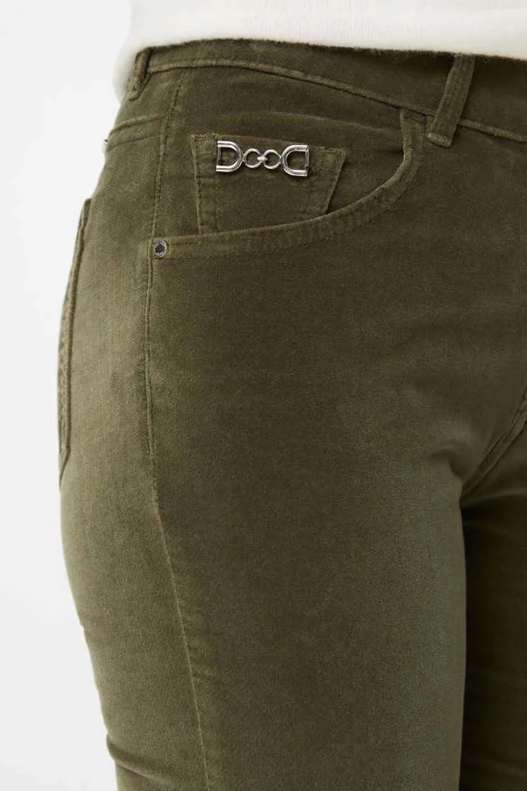 Shakira Corduroy Pants in Soft Khaki