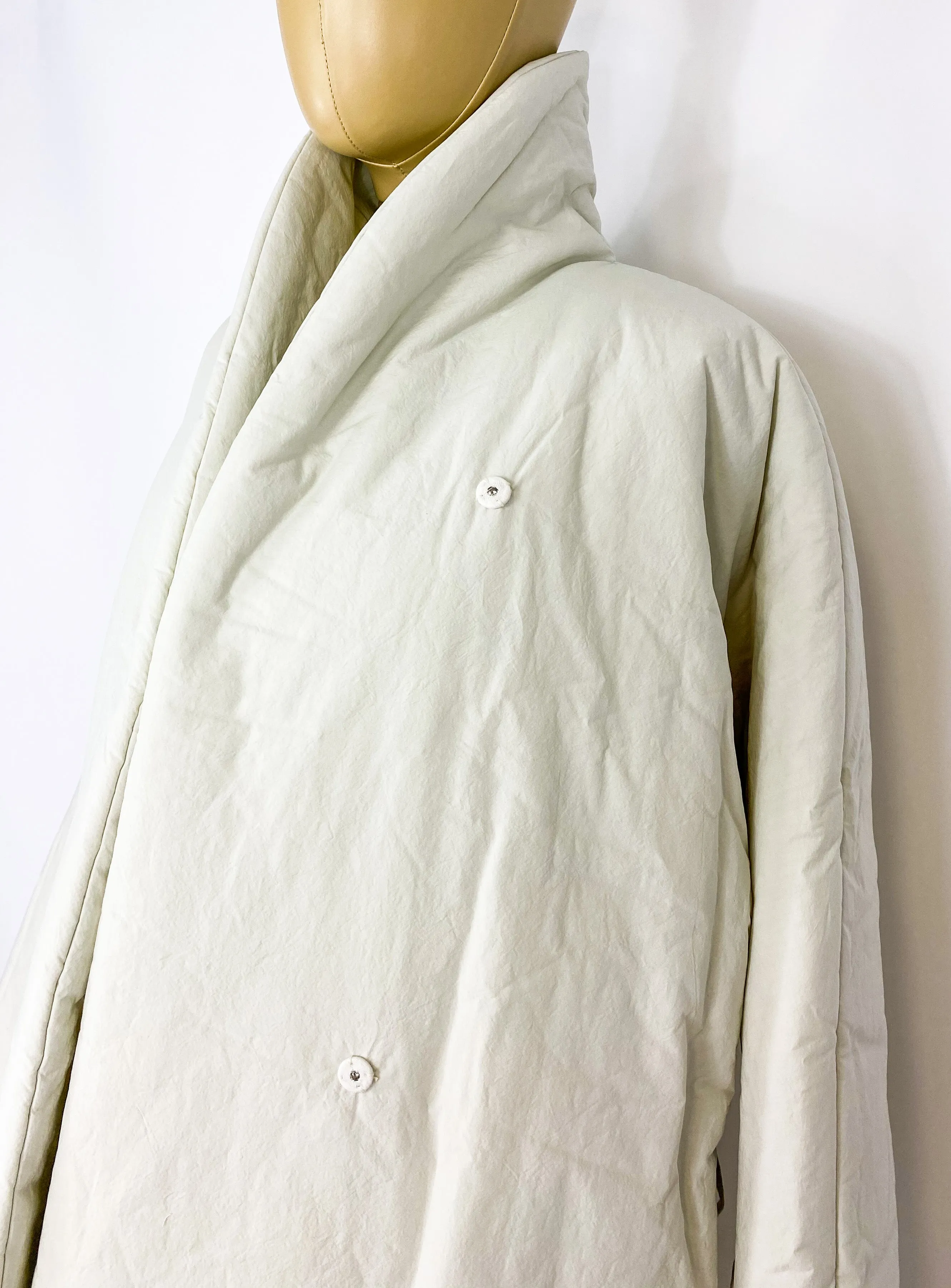 Shawl Puffer Coat
