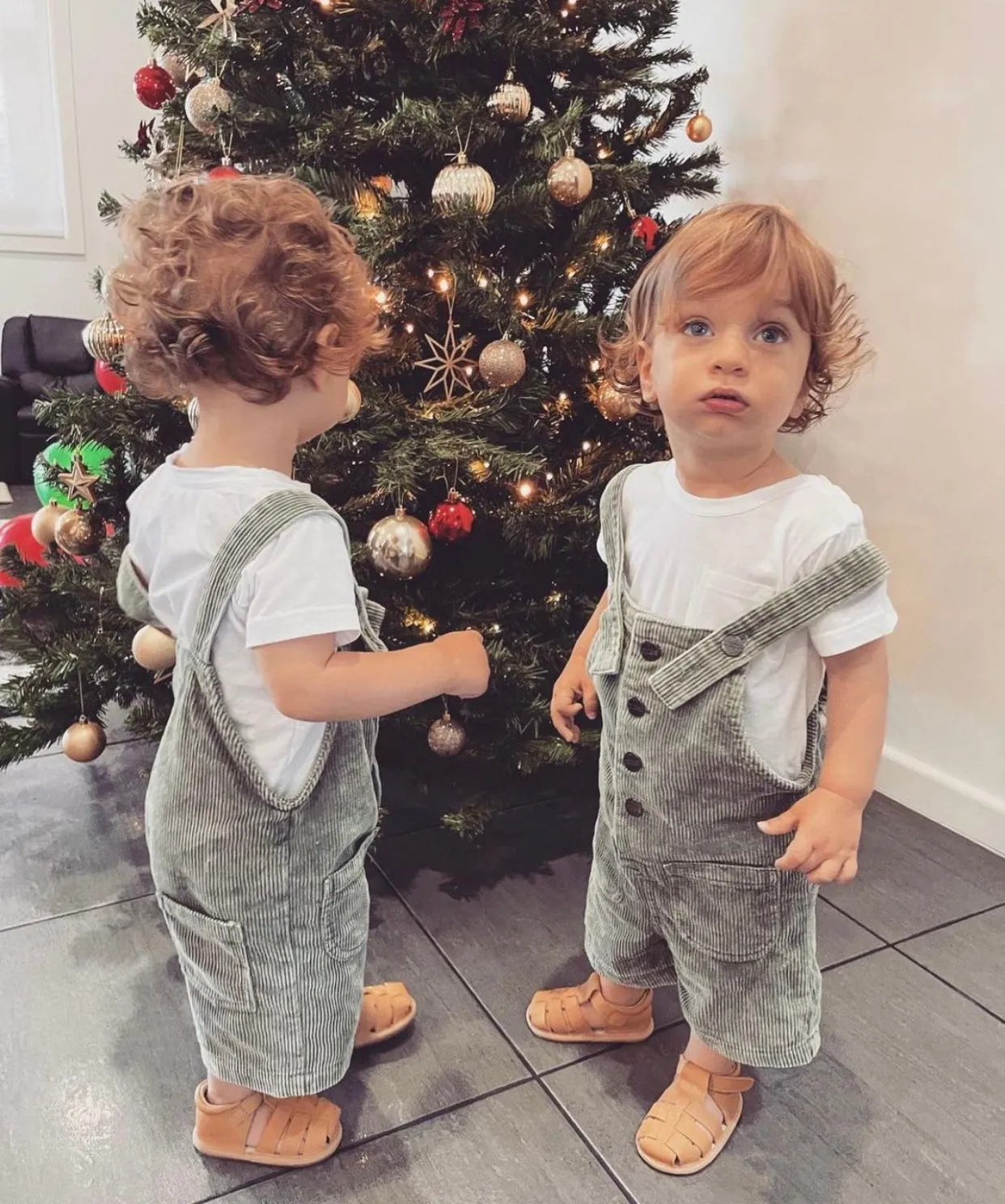 Short Cord Overalls