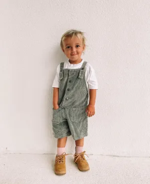 Short Cord Overalls