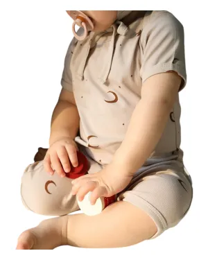 Short Sleeve Baby Overalls