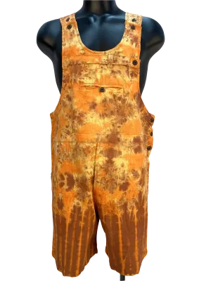 Short Tie Dyed overalls