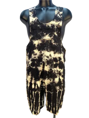 Short Tie Dyed overalls