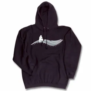 Shortys - Muska Wave Mens Hoodie Black
