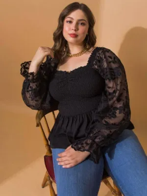 Simply Stunning Top PLUS: Black