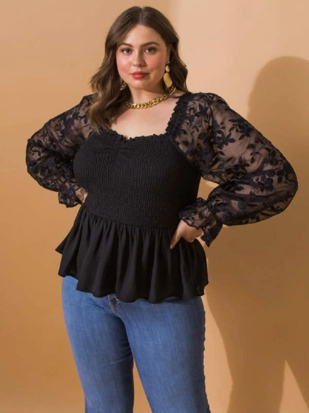 Simply Stunning Top PLUS: Black