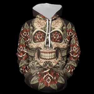 Six-Shooter Sugar Skull Hoodie