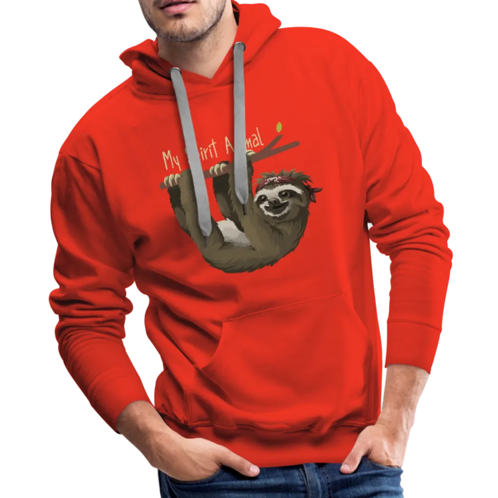 Sloth My Spirit Animal Men’s Premium Hoodie (CK1392)