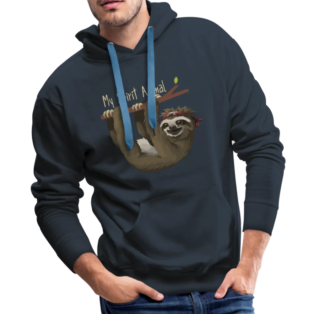 Sloth My Spirit Animal Men’s Premium Hoodie (CK1392)