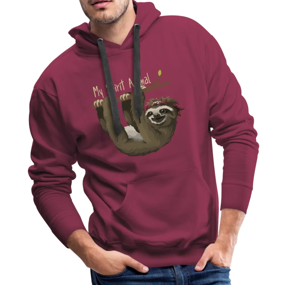Sloth My Spirit Animal Men’s Premium Hoodie (CK1392)