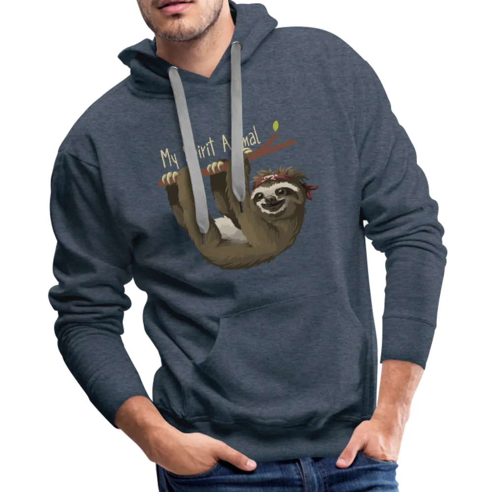 Sloth My Spirit Animal Men’s Premium Hoodie (CK1392)