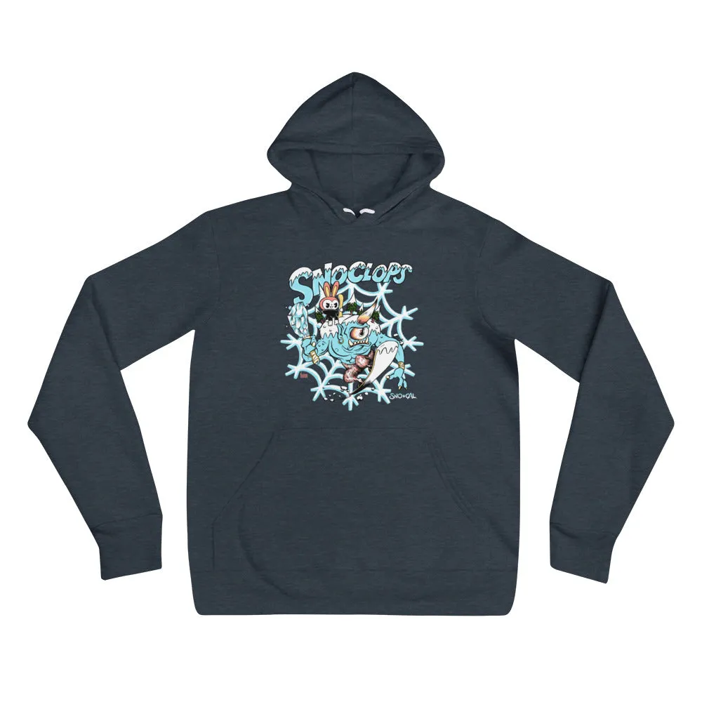 Sno Cal Snoclops snowboard hoodie