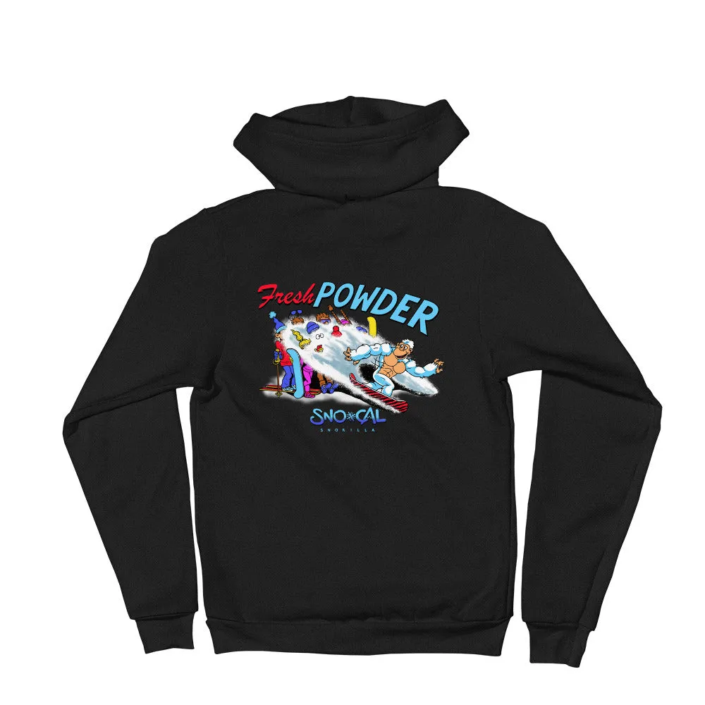 Sno Cal Snorilla Fresh Powder Snowboard Hoodie