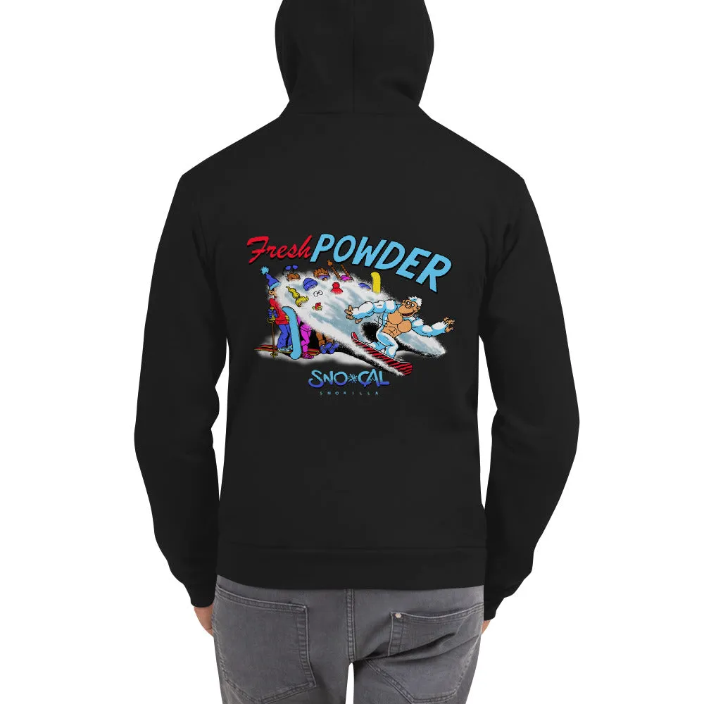 Sno Cal Snorilla Fresh Powder Snowboard Hoodie