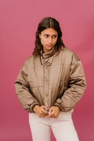 SoHo Puffer// Chocolate