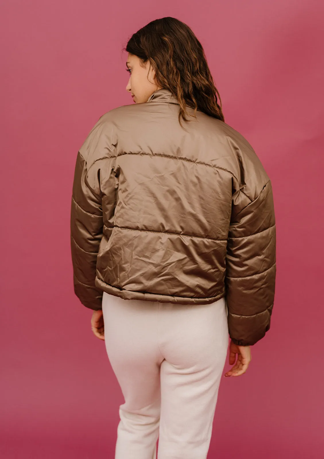 SoHo Puffer// Chocolate