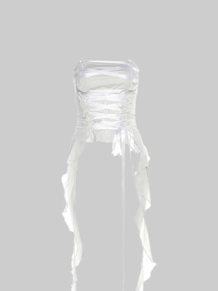 Solid Color Strap Tube Top