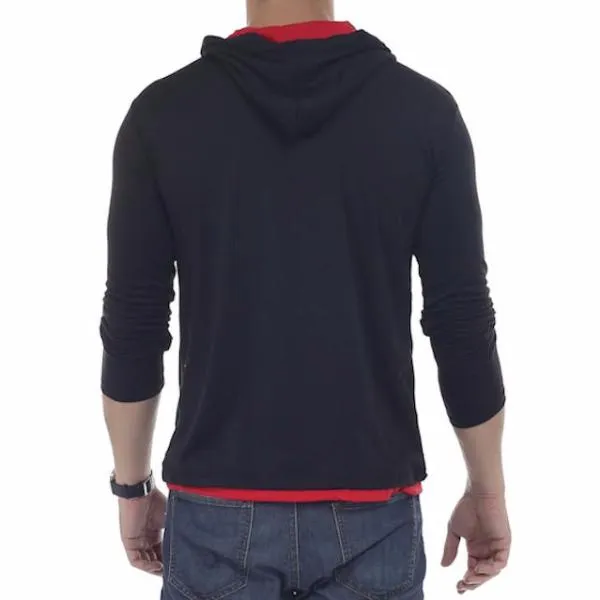 Solid Sling Casual Slim Fit Hoodies