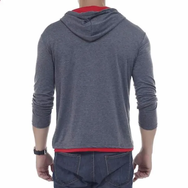 Solid Sling Casual Slim Fit Hoodies