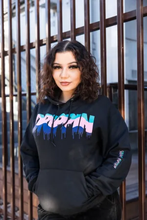 South Beach Drippin | Black Hoodie